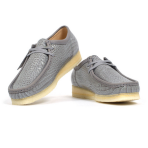 Giay Clarks Originals Wallabee Crocodile 'Grey Croc' 26176573