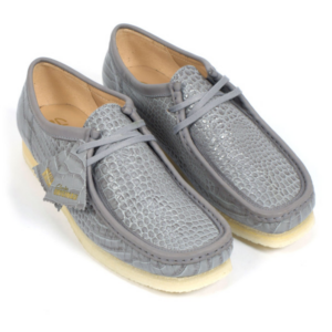 Giay Clarks Originals Wallabee Crocodile 'Grey Croc' 26176573