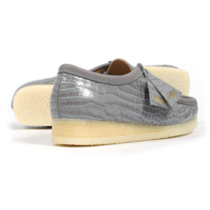 Giay Clarks Originals Wallabee Crocodile 'Grey Croc' 26176573