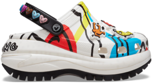 Dep Crocs Classic Mega Crush Clog 'Keith Haring' 209822-001