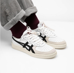 Giay Onitsuka Tiger GSM 'White Black' D5K2Y-0190