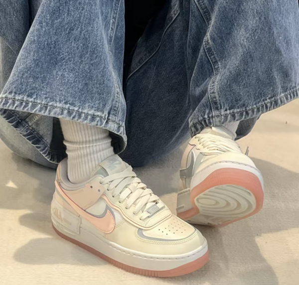 Giay Nike Air Force 1 Shadow 'Coconut Milk Crimson Tint' DZ1847-105