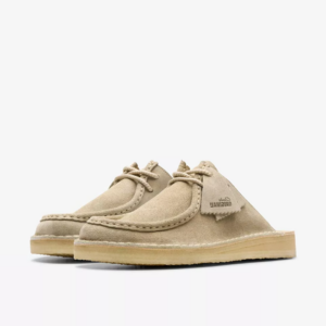 Giay Clarks DSRT Nomad Mule 'Grey' 26176535