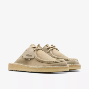 Giay Clarks DSRT Nomad Mule 'Grey' 26176535