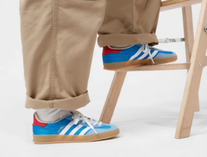 Giay Adidas Gazelle Indoor 'Bright Blue' IF9643