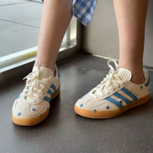 Giay Adidas Gazelle Indoor 'Light Blue' IF4491