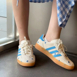 Giay Adidas Gazelle Indoor 'Light Blue' IF4491