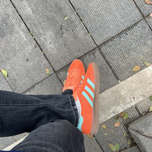 Giay Adidas Gazelle Indoor 'Orange Clear Mint' IH7499