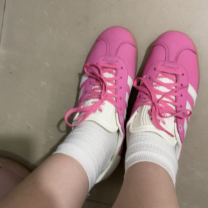 Giay Adidas Gazelle J 'Pink Fusion Gum' ID1107