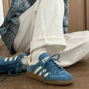Giay Adidas Handball Spezial 'Core Blue Gum' IG6194