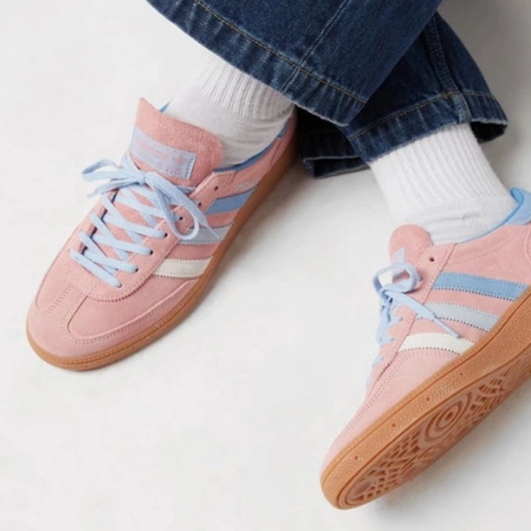 Giay Adidas Handball Spezial 'Semi Pink Spark Blue' IG1974