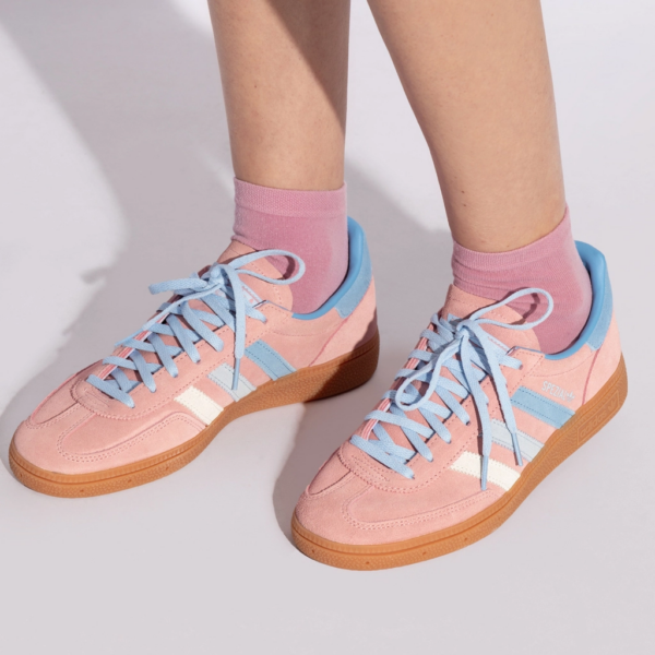 Giay Adidas Handball Spezial 'Semi Pink Spark Blue' IG1974