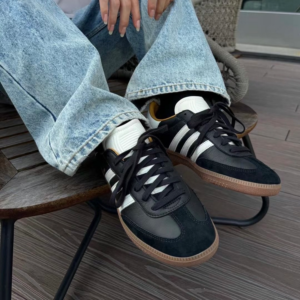 Giay Adidas Samba x JJJJound OG 'Black' ID8707