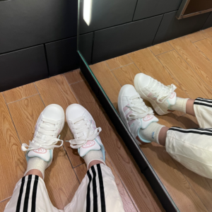 Giay Adidas Originals Campus 00s 'White Pink Brown' IH3281