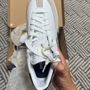 Giay Adidas Samba Spikeless Golf 'White Collegiate Navy' IE4870