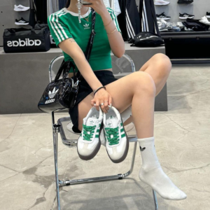 Giay Adidas Sambae 'White Green Gum' IE9105