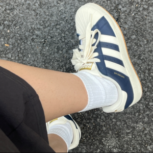 Giay Adidas Superstar XLG 'Night Indigo Cream White' ID5699