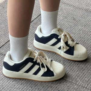 Giay Adidas Superstar XLG 'Night Indigo Cream White' ID5699