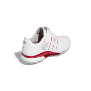 Giay Adidas TOUR360 Boa 24 Wide Golf 'White Scarlet' IE3368