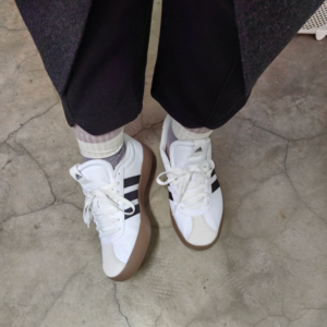 Giay Adidas VL Court 2.0 'White Black Gum' ID6015