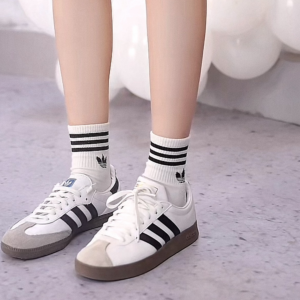 Giay Adidas VL Court 2.0 'White Black Gum' ID6015