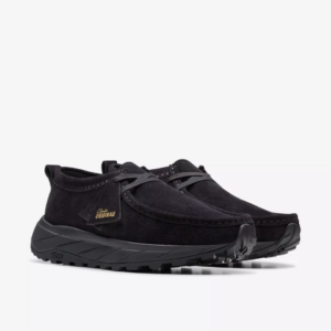 Giay Clarks Walla Eden Lo 'Black Suede' 26175680