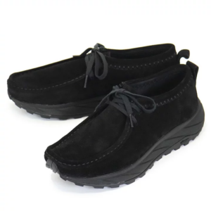 Giay Clarks Walla Eden Lo 'Black Suede' 26175680