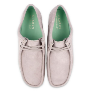 Giay Clarks Wallabee 'Grey Combination' 26160202