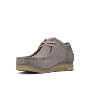 Giay Clarks Wallabee 'Grey Combination' 26160202