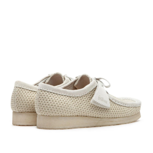 Giay Clarks Wallabee Off White 'Mesh White' 26175849