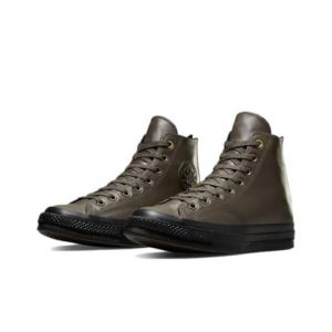 Giay Converse Chuck 70 Back Zip Leather 'Brown' A02110C