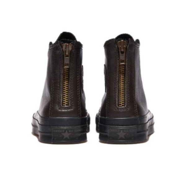 Giay Converse Chuck 70 Back Zip Leather 'Brown' A02110C