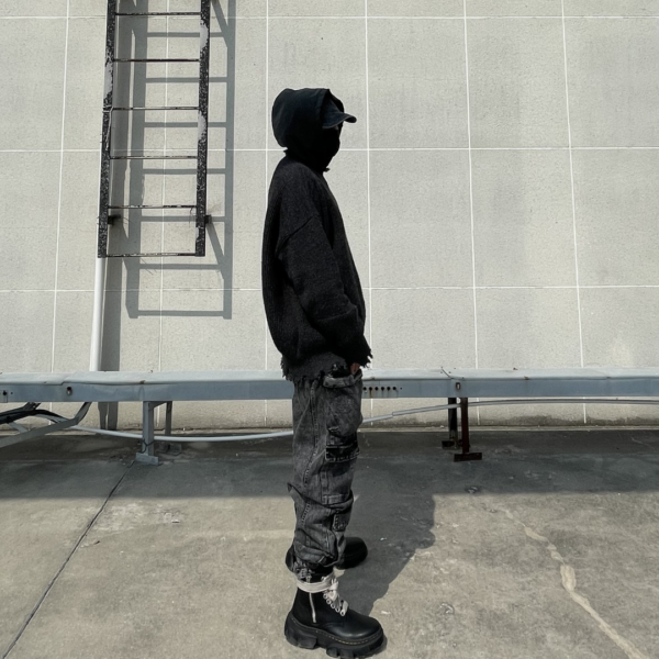 Giay Dr.Martens 1460 x Rick Owens Leather DMXL 'Black' 31755001