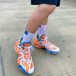Giay Li-Ning Power 6 'White Orange Blue' YKBR036-41