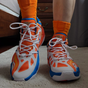 Giay Li-Ning Power 6 'White Orange Blue' YKBR036-41