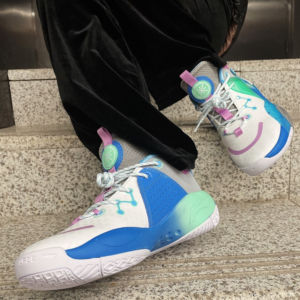 Giay Li Ning Wade All City 9 V1 'White French Blue' YKBR076-15