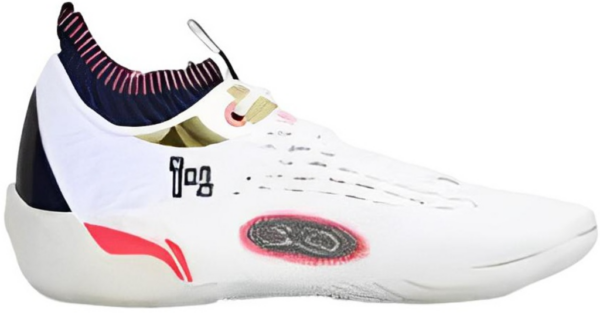 Giay LiNing Wade 808 Ultra 'White Orange Red' ABAS113-6