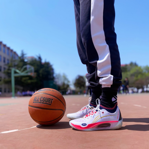 Giay LiNing Wade 808 Ultra 'White Orange Red' ABAS113-6