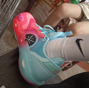 Giay Lining 12 Fashionable 'Red Blue' YKBU020-3