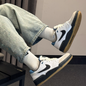 Giay Nike Full Force Low 'White Black Aegean Storm' HJ7262-100