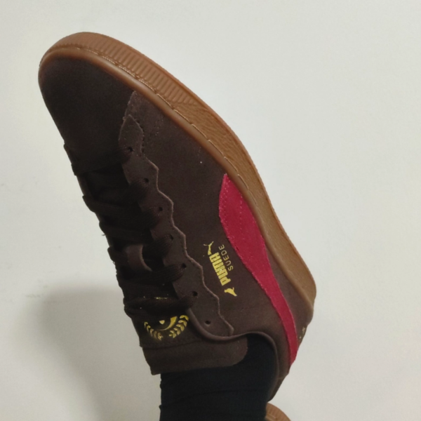 Giay Puma Suede x Jeff Staple 'Gidra Dark Chocolate' 393543-01