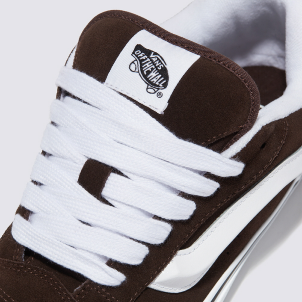 Giay Vans Knu Skool 'Brown White' VN0009QCNWH