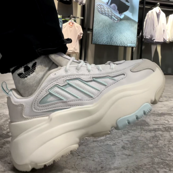 Giay Adidas Originals Ozgaia 'White Teal' IE3918
