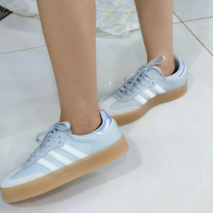 Giay Adidas Sambae 'Halo Blue Spark Metallic' IG1953