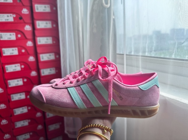 Giay Adidas Hamburg 'Flash Aqua' IH5459