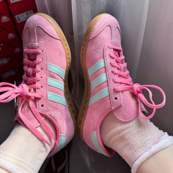 Giay Adidas Hamburg 'Flash Aqua' IH5459