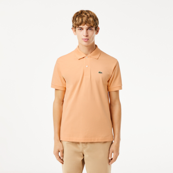 Ao Lacoste Petit Pique Cotton 'Light Orange' L1212-51-IXY