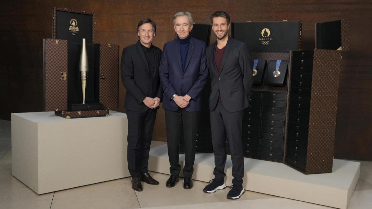 Louis Vuitton x Olympics Paris 2024 - the thao va thoi trang hoa quyen