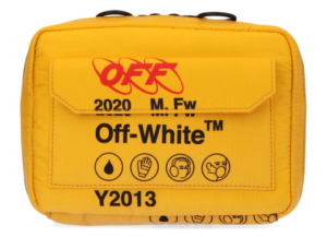 Tui Off-White Industrial Travel Crossbody 'Yellow' OMNA082F19F060026000