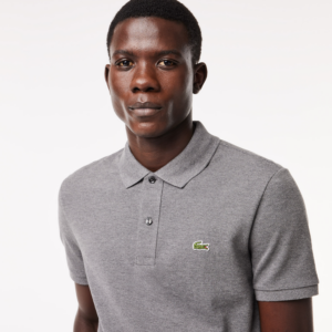 Ao Lacoste Slim Fit Polo 'Grey' PH4012-51-050